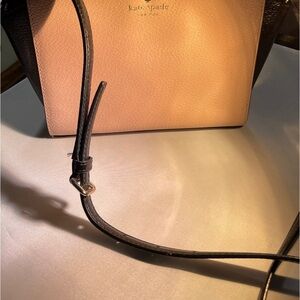 Kate Spade Black and Tan Shoulder Bag